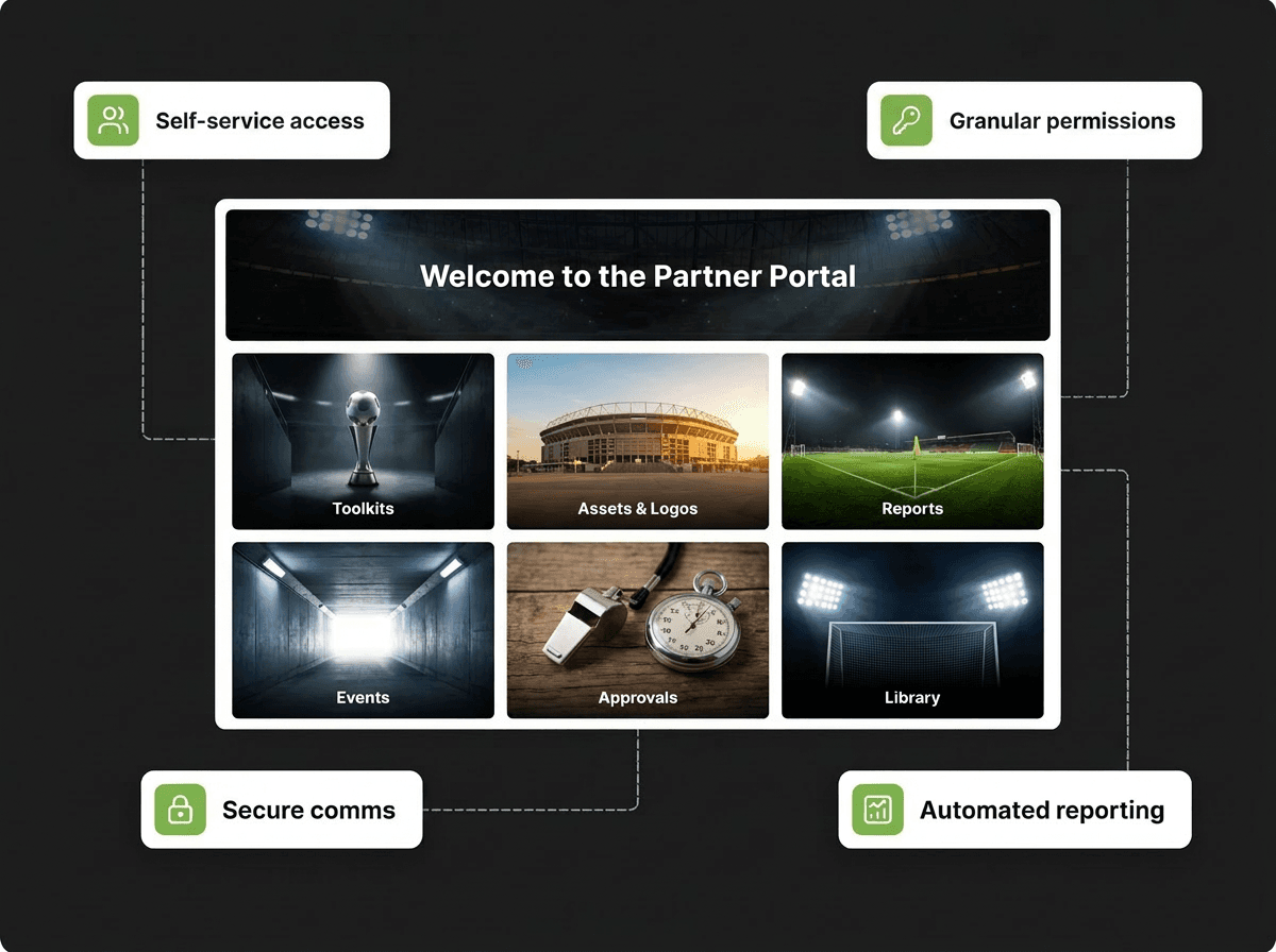 Sponsorworks custom-branded partner portal