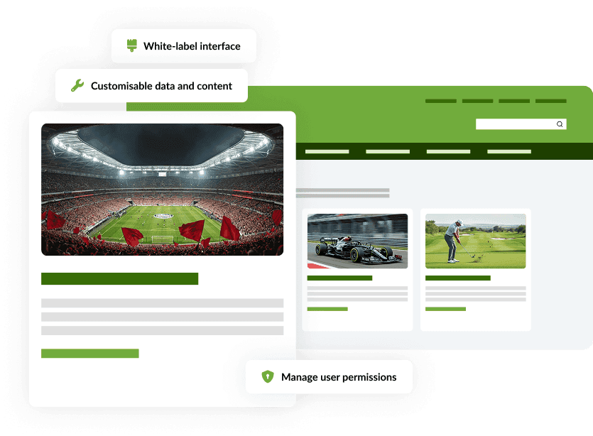 Sponsorworks self-service platform with white-label interface and customisable content