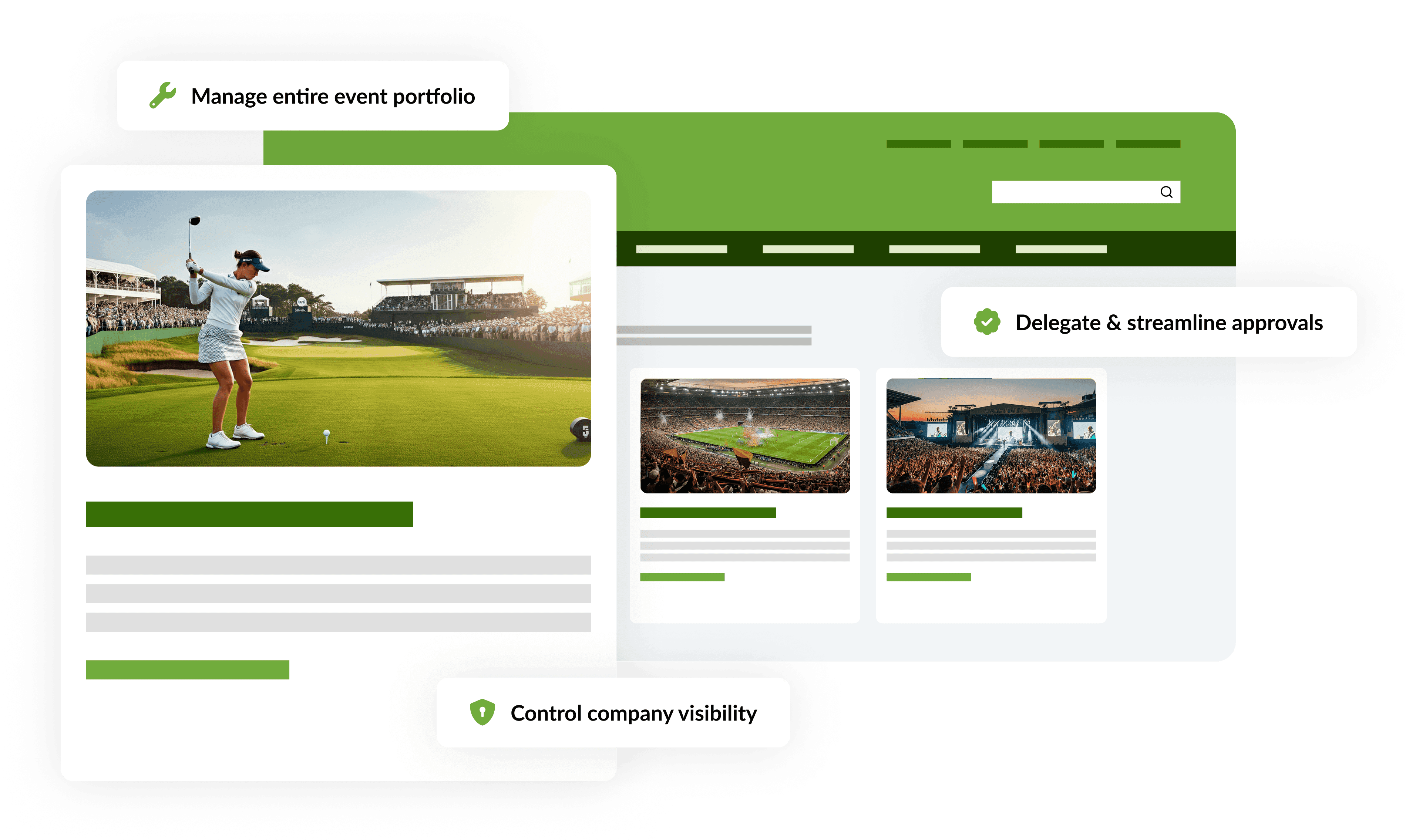Sponsorworks Events Platform dashboard